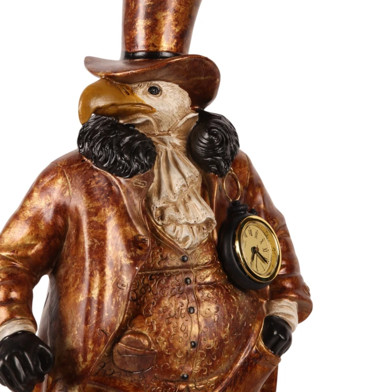 Horloge de table Aigle - or - 58 cm