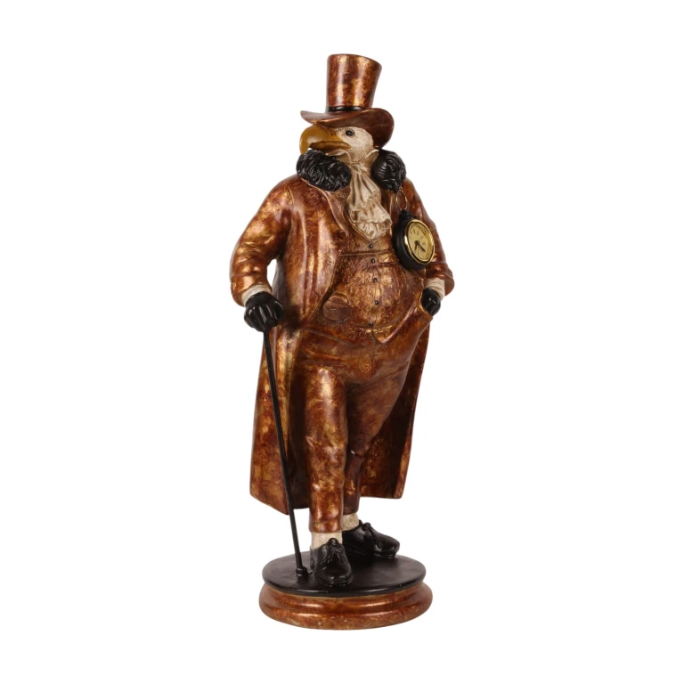 Horloge de table Aigle - or - 58 cm