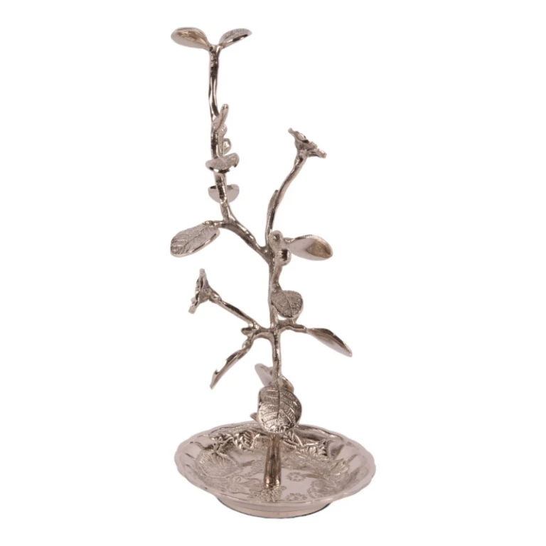 Support à bijoux - argent - 25 cm