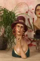 Buste vrouw - bruin - 44,5 cm