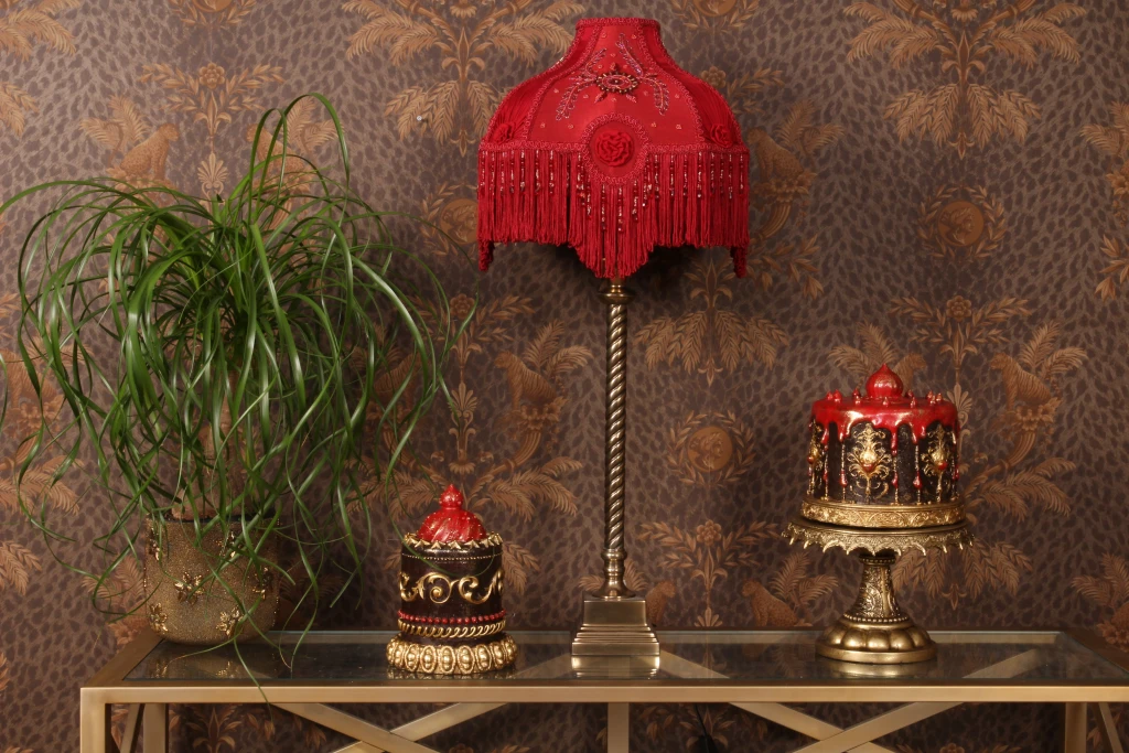 Gâteau décoratif - brun - 23 cm - résine synthétique