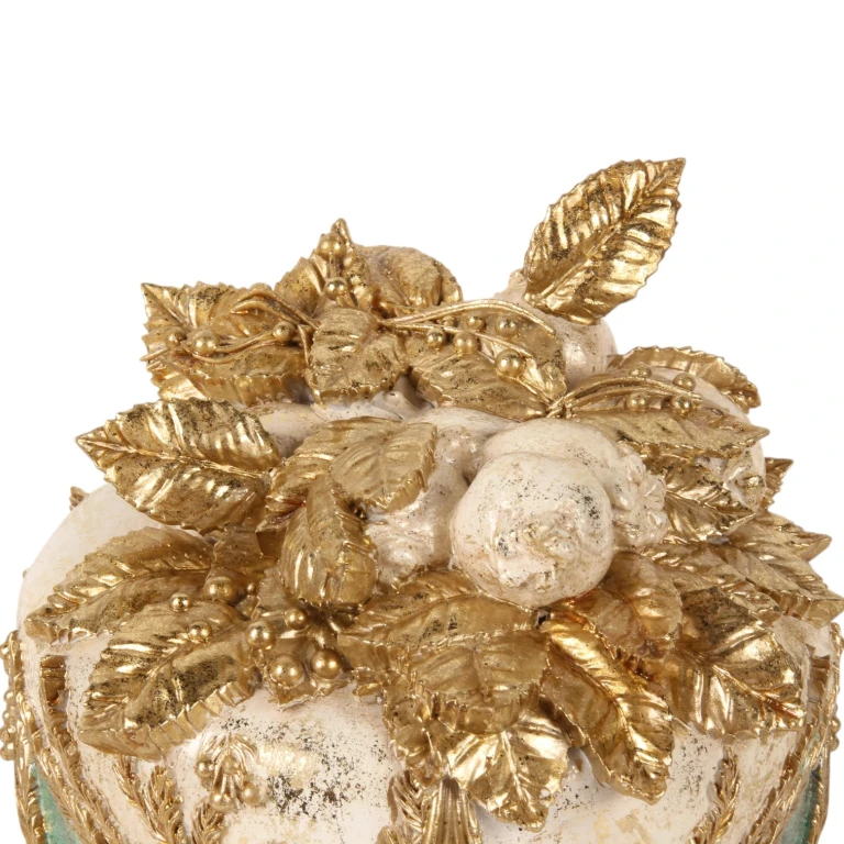 Gâteau décoratif - bleu - 24 cm - résine synthétique
