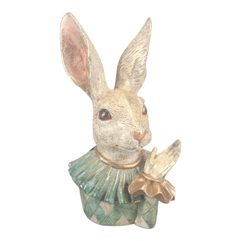 Buste de lapin - couleurs mixtes - 24 cm