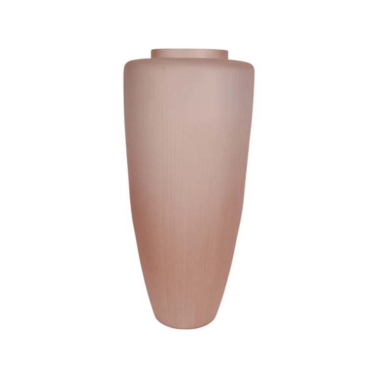 Vase Clay - 72 cm - rose - verre