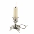 Chandelier avec poignée - 8 cm - argent - laiton