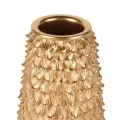 Vaas Bladeren - 19,5 cm - goud - kunsthars