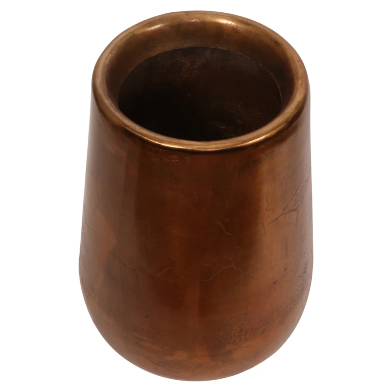 Pot de fleur style néerlandais 45 cm - Bronze antique - Aluminium