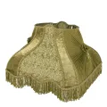 Lampenkap Victorian Rechthoek - 40 cm - Groen - Stof