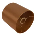 Lampenkap Cilinder - 20 cm - goud - stof