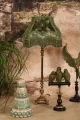 Lampenkap Victorian Rechthoek - 22 cm - Groen - Stof